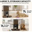 Show in main carousel: ONIZOOMI Smart Camera 2.4G Automatic Dual Bowl Cat & Dog Feeder, Black, 30-Cup slide 7 of 10
