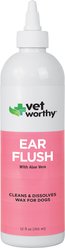 Vet Worthy Clean & Dissolve Wax Dog Ear Flush, 12-fl oz bottle