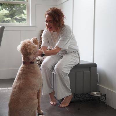 Show full view: Lifetime Outdoor Storage Cube, Storm Dust, 25-gal capacity slide 5 of 10