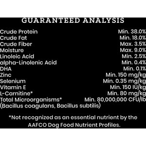 VICTOR Nutra Pro Active High Pro Activetein Low Carb Gluten-Free Dry Dog Food, 40-lb bag