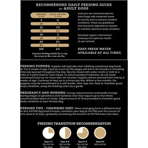 VICTOR Nutra Pro Active High Pro Activetein Low Carb Gluten-Free Dry Dog Food, 40-lb bag