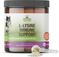 Strawfield Pets L-Lysine Immune Support Cat Supplement, 7-oz jar