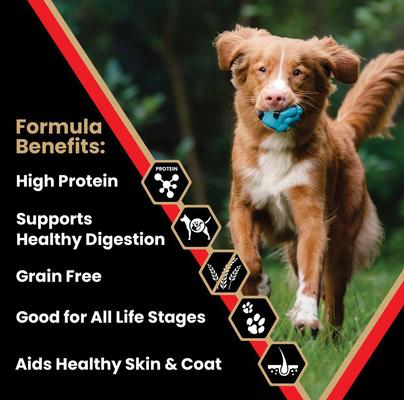 Show full view: VICTOR Grain-Free Active High Protein Dry Dog Food, 30-lb bag slide 3 of 12