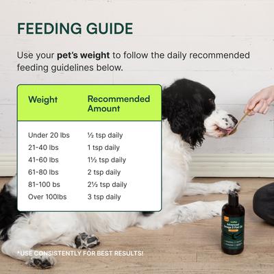 Show full view: Wuffes Advanced Omega 3 Fish Oil with Natural EPA & DHA for Skin & Coat, Joint, Digestion & Immune Support Liquid Supplement for Dogs, 16-fl oz bottle slide 7 of 8