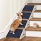 Show in main carousel: MALOROY Wooden Non-Slip Dog Ramps for Stairs, Grey, 11.8-in Height, 4 count slide 1 of 8