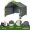 Show in main carousel: MALOROY Outdoor Dog Canopy Shelter, Grey, 47 x 47 x 38-in slide 7 of 8