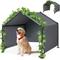Show in main carousel: MALOROY Outdoor Dog Canopy Shelter, Grey, 47 x 47 x 38-in slide 1 of 8