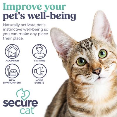 Show full view: Secure SecureCat™ Home Calming Diffuser Refill for Cats, 2.7-fl oz slide 4 of 7