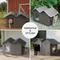 Show in main carousel: Bedsure Outdoor Extra Wide Unheated Cat House, Grey, 22.5x12.5x13.25inches slide 7 of 10