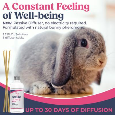 Show full view: Secure SecureBunny™ Home Calming Diffuse Refill for Rabbit, 2.7-fl oz slide 2 of 7
