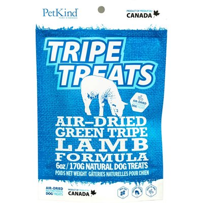 PetKind PetKind Grain-Free Green Lamb Tripe Formula Dog & Cat Treats, 6-oz,