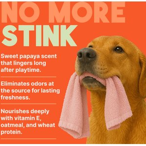 TropiClean Deodorizing Perfume & Odor Eliminating Papaya Scent Dog & Cat Spray, 4-fl oz bottle