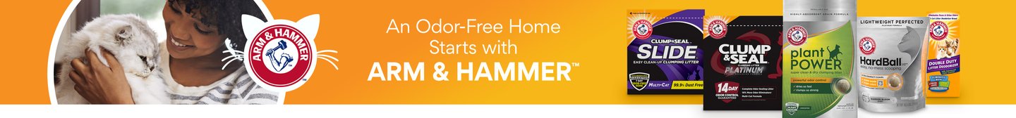 An odor-free home starts with Arm & Hammer