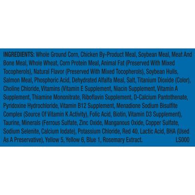 Show full view: 9 Lives Indoor Essentials Adult Chicken & Salmon Dry Cat Food, 20-lb bag slide 9 of 11