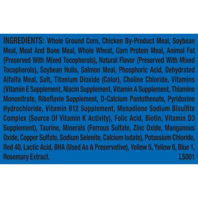 Show full view: 9 Lives Indoor Essentials Adult Chicken & Salmon Dry Cat Food, 12-lb bag slide 9 of 11