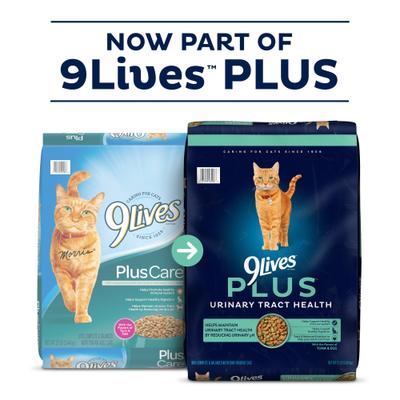 Show full view: 9 Lives PLUS Urinary Tract Health Dry Cat Food, 3.15-lb bag slide 3 of 11