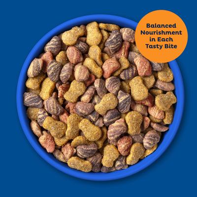 Show full view: 9 Lives Daily Essentials Adult Chicken Beef & Salmon Dry Cat Food, 3.15-lb bag slide 5 of 13