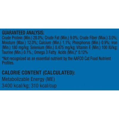 Show full view: 9 Lives Daily Essentials Adult Chicken Beef & Salmon Dry Cat Food, 12-lb bag slide 10 of 13