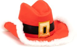 The Worthy Dog Christmas Cowboy Christmas Dog Hat, Small slide 2 of 4
