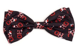 The Worthy Dog Christmas Ho Ho Ho Dog Bow Tie, Large