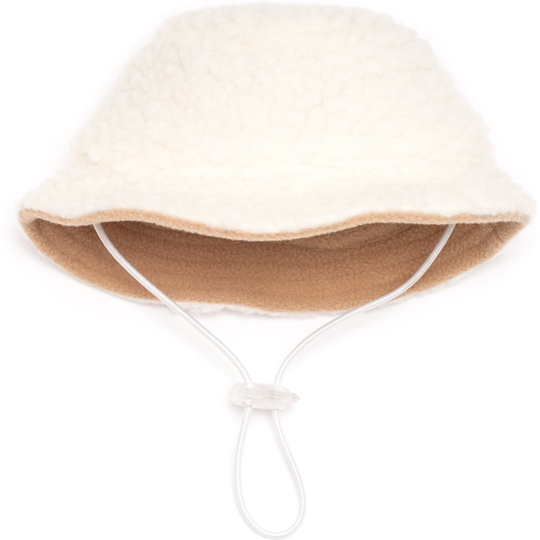 The Worthy Dog Faux Shearling Dog Bucket Hat, Medium