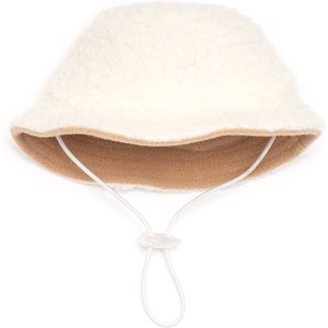 The Worthy Dog Faux Shearling Dog Bucket Hat, X-Large