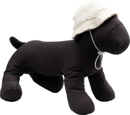 Show full view: The Worthy Dog Faux Shearling Dog Bucket Hat, X-Large slide 3 of 3