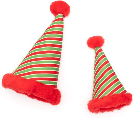 Show full view: The Worthy Dog Christmas Holiday Pawty Dog Party Hat, Large slide 3 of 4