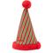 Show in main carousel: The Worthy Dog Christmas Holiday Pawty Dog Party Hat, Large slide 4 of 4