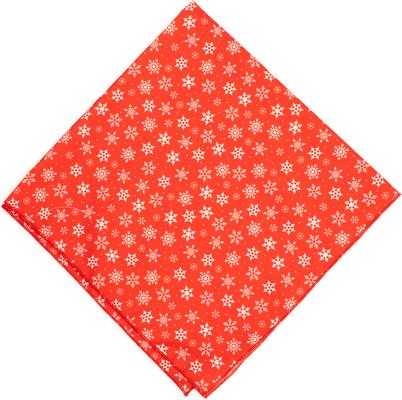 Show full view: The Worthy Dog Christmas Let it Snow Dog Bandana, Large slide 3 of 3