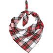 Show in main carousel: The Worthy Dog Stewart Tartan Red Dog Bandana, Small slide 1 of 4