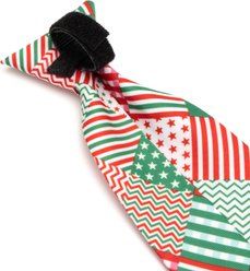The Worthy Dog Christmas Americana Holiday Dog Neck Tie, Large slide 2 of 3
