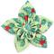 Show in main carousel: The Worthy Dog Christmas Holly Flower Dog Collar Accessory, Small slide 1 of 4