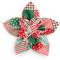 Show in main carousel: The Worthy Dog Christmas Americana Holiday Flower Dog Collar Accessory, Small slide 1 of 3