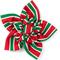 Show in main carousel: The Worthy Dog Christmas Holiday Stripe Flower Dog Collar Accessory, Small slide 1 of 1