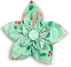 The Worthy Dog Gingerbread Flower Dog Collar Accessory, Small