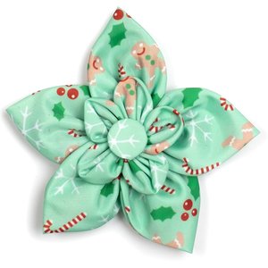 The Worthy Dog Gingerbread Flower Dog Collar Accessory