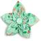Show in main carousel: The Worthy Dog Christmas Gingerbread Flower Dog Collar Accessory, Small slide 1 of 1