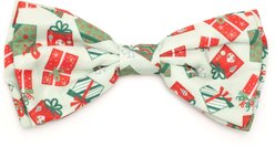 The Worthy Dog Christmas Presents Dog Bow Tie, Small