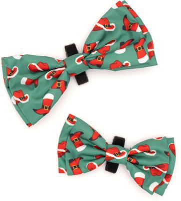 Show full view: The Worthy Dog Christmas Cowboy Christmas Dog Bow Tie, Large slide 2 of 4