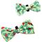 Show in main carousel: The Worthy Dog Christmas Holly Dog Bow Tie, Large slide 2 of 3