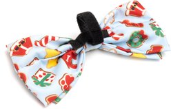 The Worthy Dog Christmas Cookies for Santa Paws Dog Bow Tie, Small slide 2 of 3
