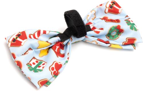 Show full view: The Worthy Dog Christmas Cookies for Santa Paws Dog Bow Tie, Small slide 3 of 3