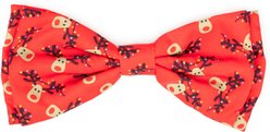 The Worthy Dog Christmas Rudy Dog Bow Tie, Small