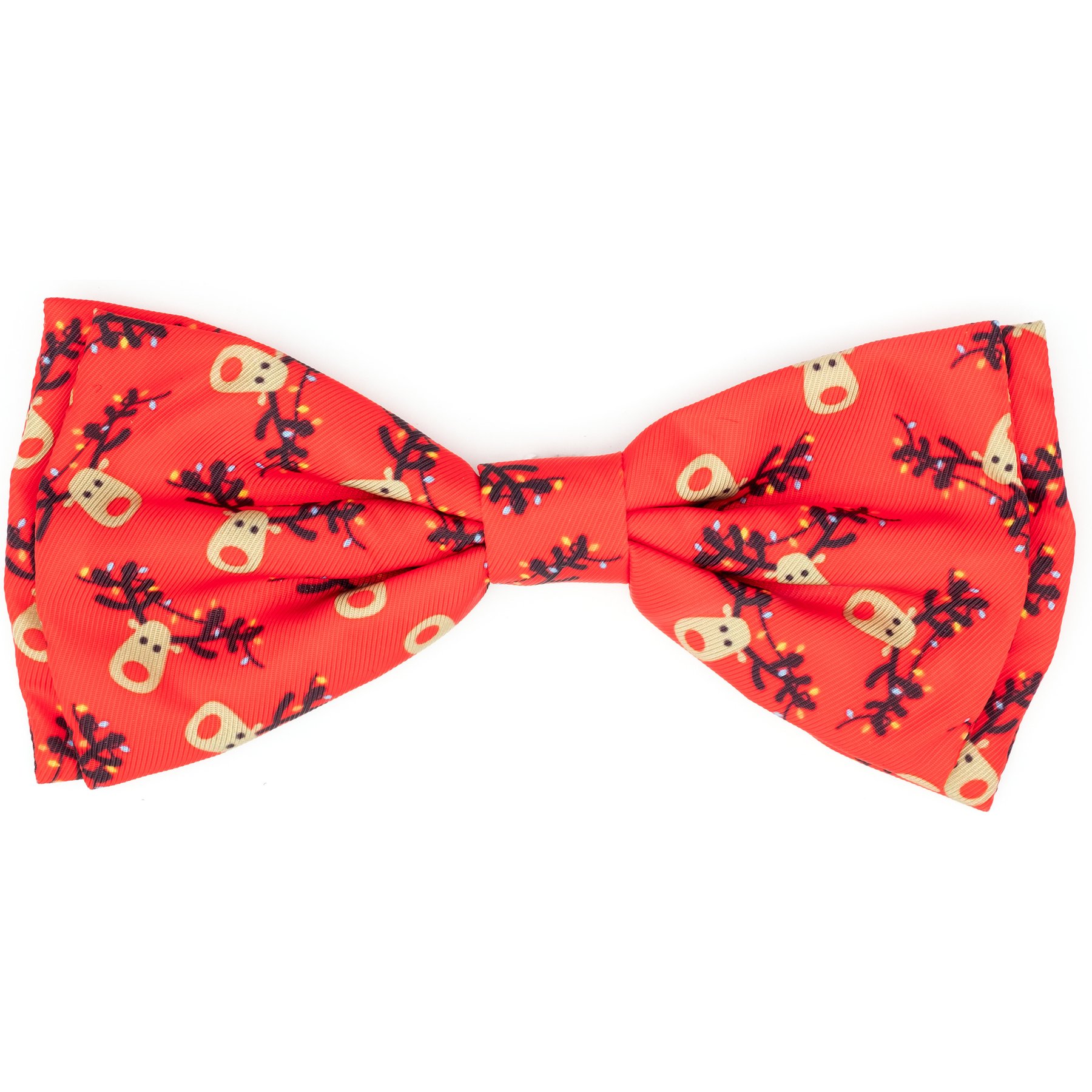 The Worthy Dog Christmas Rudy Dog Bow Tie, Small
