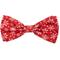 Show in main carousel: The Worthy Dog Christmas Let It Snow Dog Bow Tie, Large slide 1 of 1