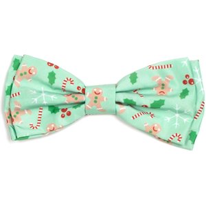 The Worthy Dog Gingerbread Dog Bow Tie, Large
