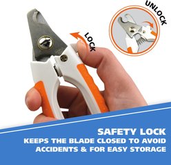 Wahl Dog Nail Clipper, Orange/White slide 2 of 9