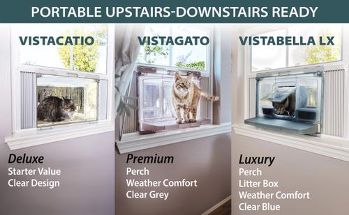 Show full view: VistaGato VistaCatio Cat Window Catio & Perch slide 8 of 11
