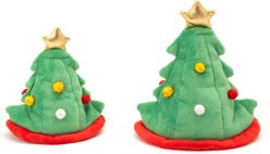 The Worthy Dog Christmas Christmas Tree Dog Hat, Small slide 2 of 3